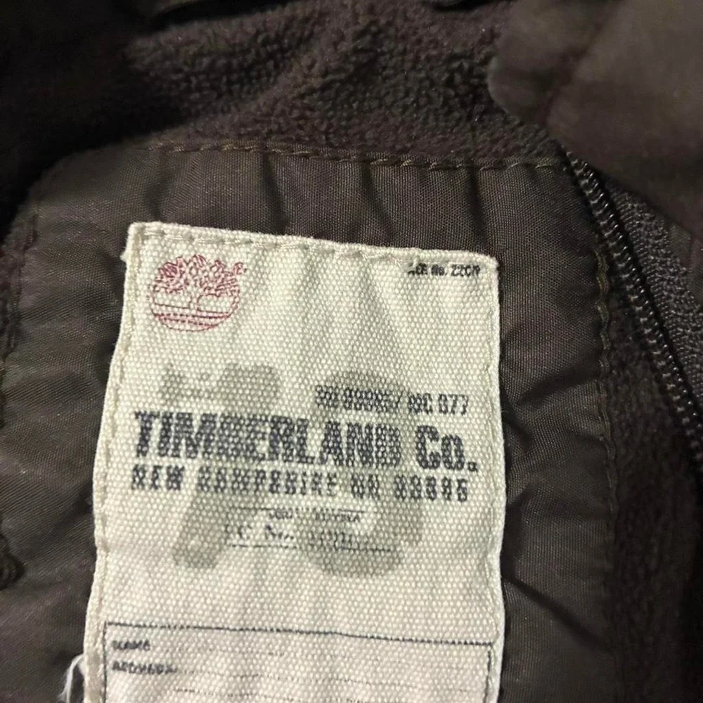 Timberland Jacket Kids Brown Excellent Hooded Outdoor Winterwear